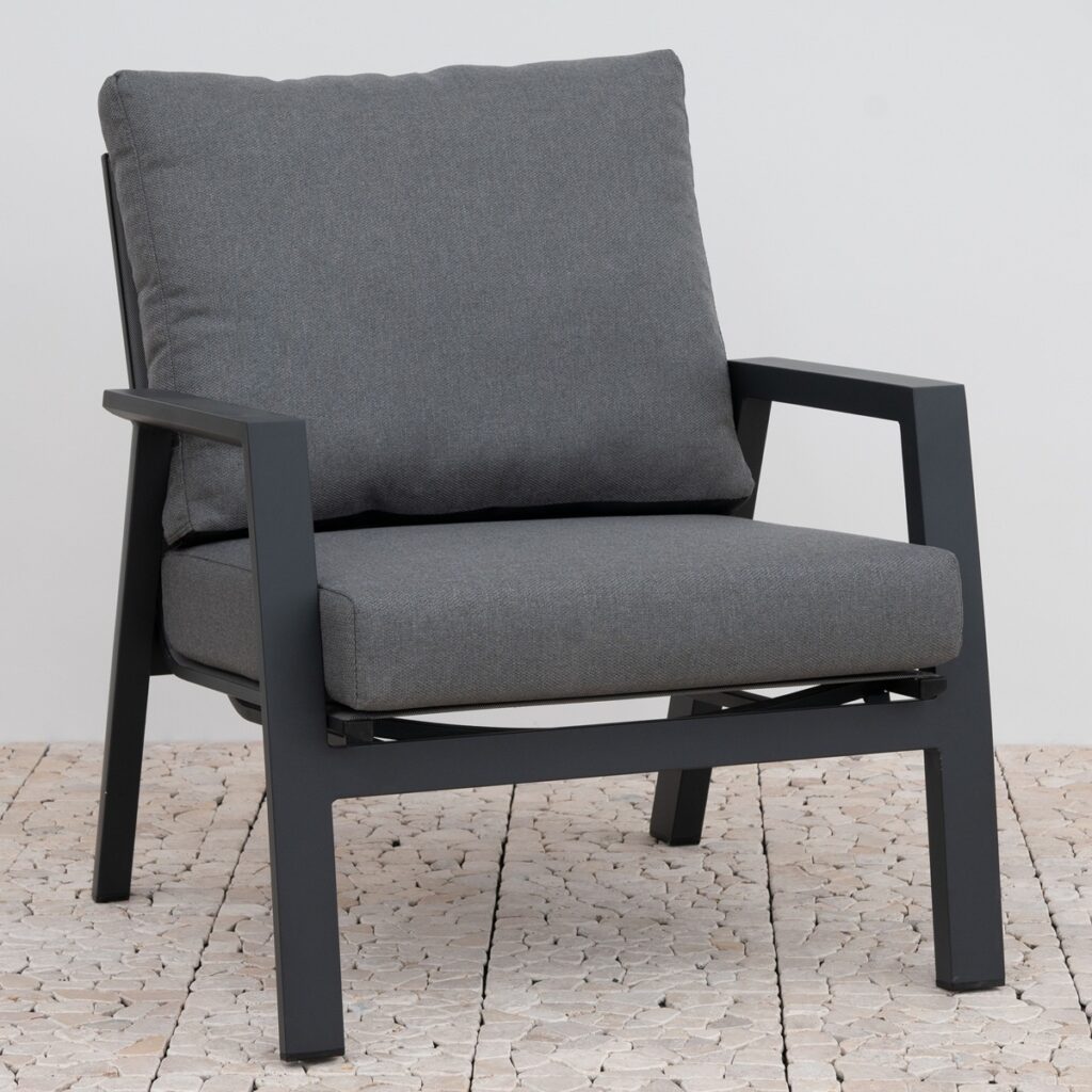Nova Zara Corner Garden Sofa Set with Rising Table, Lounge Chair & Bench 5056380682621 2